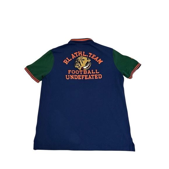 New Polo Ralph Lauren P Wing Shirt Mens Large Bulldog Football 1959 Athletic - Picture 7 of 14